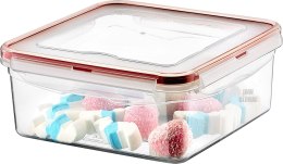 Pojemnik plastikowy 2,3L KWADRAT SAVER BOX z pokrywką Chomik