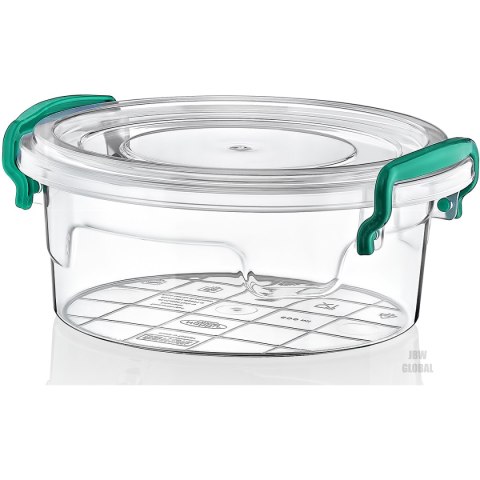 Pojemnik plastikowy 300ml OKRĄGŁY MULTI BOX z pokrywką Chomik Pojemnik plastikowy 300ml OKRĄGŁY MULTI BOX z pokrywką Chomik