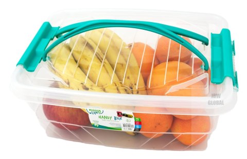 Pojemnik plastikowy 5,0L PROSTOKĄT MULTI BOX z pokrywką i uchwytem Chomik Pojemnik plastikowy 5,0L PROSTOKĄT MULTI BOX z pokrywką i uchwytem Chomik