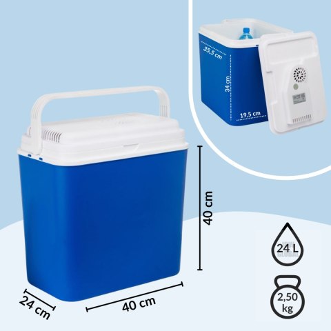 Lodówka turystyczna samochodowa KAMAI ATLANTIC 24L - 12V Kamai Coolbox Lodówka turystyczna samochodowa KAMAI ATLANTIC 24L - 12V Kamai Coolbox