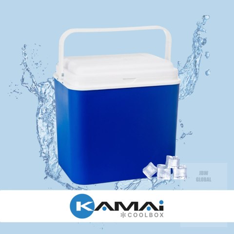Lodówka turystyczna samochodowa KAMAI ATLANTIC 24L - 12V Kamai Coolbox Lodówka turystyczna samochodowa KAMAI ATLANTIC 24L - 12V Kamai Coolbox
