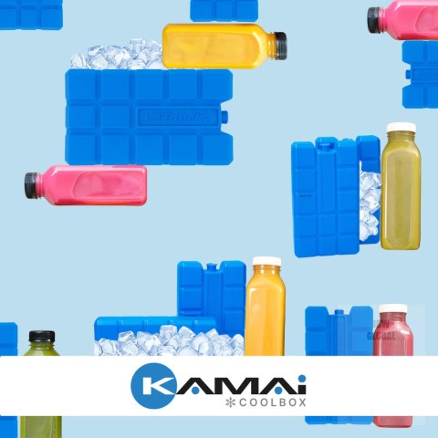 Wkład mrożący do lodówek turystycznych 200gr KAMAI Kamai Coolbox Wkład mrożący do lodówek turystycznych 200gr KAMAI Kamai Coolbox