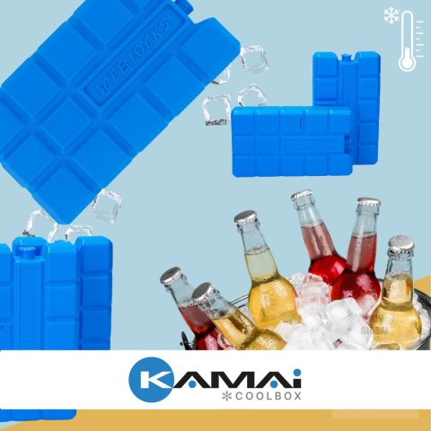 Wkład mrożący do lodówek turystycznych 200gr KAMAI Kamai Coolbox Wkład mrożący do lodówek turystycznych 200gr KAMAI Kamai Coolbox