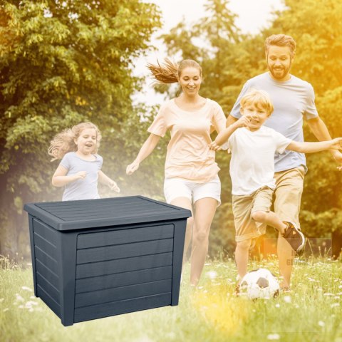 Skrzynia ogrodowa 160 L ANTRACYT Kamai EDA Skrzynia ogrodowa 160 L ANTRACYT Kamai EDA