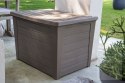 Skrzynia ogrodowa 160 L ANTRACYT Kamai EDA