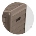Skrzynia ogrodowa 420L TAUPE Kamai EDA