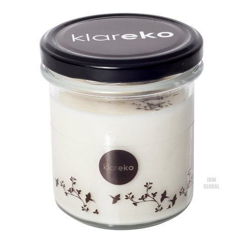Naturalna świeca zapachowa L-200gr 55 godzin świecenia KLAREKO Mięta Klareko Naturalna świeca zapachowa L-200gr 55 godzin świecenia KLAREKO Mięta Klareko