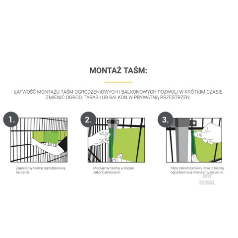 Klipsy do taśm ogrodzeniowych 10 szt. STANDARD GRAFIT Thermoplast Klipsy do taśm ogrodzeniowych 10 szt. STANDARD GRAFIT Thermoplast