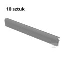 Klipsy do taśm ogrodzeniowych 10 szt. STANDARD SZARE Thermoplast