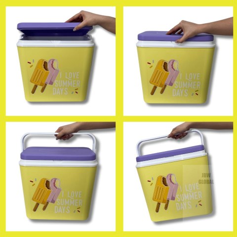 Lodówka turystyczna pasywna 24L Lody Kamai Coolbox Lodówka turystyczna pasywna 24L Lody Kamai Coolbox