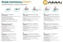 Stojak choinkowy KAMAI START 1 PRO NATURE do drzewka 2,0m NET Kamai Stojaki Choinkowe