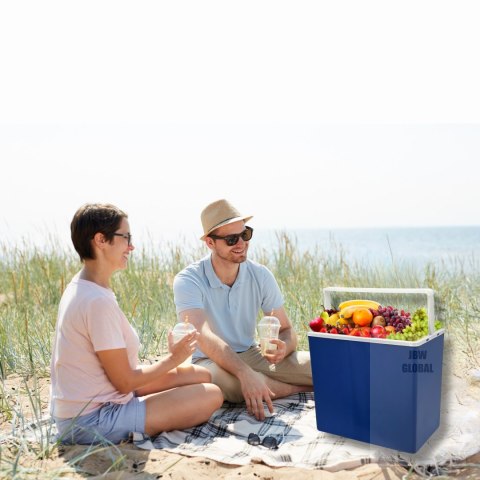 Lodówka samochodowa elektryczna 30L KAMAI ICEGO, zasilanie 12-230V, szara Kamai Coolbox Lodówka samochodowa elektryczna 30L KAMAI ICEGO, zasilanie 12-230V, szara Kamai Coolbox