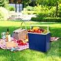 Lodówka samochodowa elektryczna 30L KAMAI ICEGO, zasilanie 12-230V, szara Kamai Coolbox