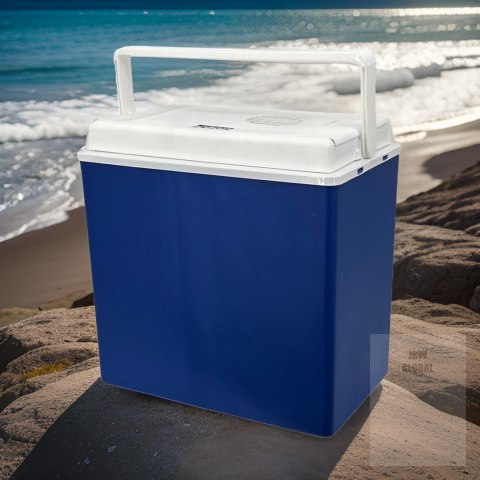 Lodówka samochodowa elektryczna 30L KAMAI ICEGO, zasilanie 12-230V, szara Kamai Coolbox Lodówka samochodowa elektryczna 30L KAMAI ICEGO, zasilanie 12-230V, szara Kamai Coolbox