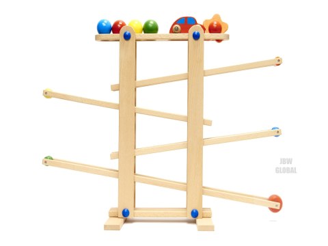 Tor kulkowy drewniany kulodrom montessori XXL Tor kulkowy drewniany kulodrom montessori XXL