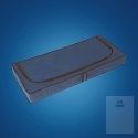 BLUE niebieski organizer do szafy na suwak 120x50x15cm Kamai Ordinett