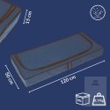 BLUE niebieski organizer do szafy na suwak 120x50x15cm Kamai Ordinett