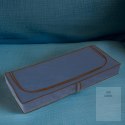 BLUE niebieski organizer do szafy na suwak 120x50x15cm Kamai Ordinett