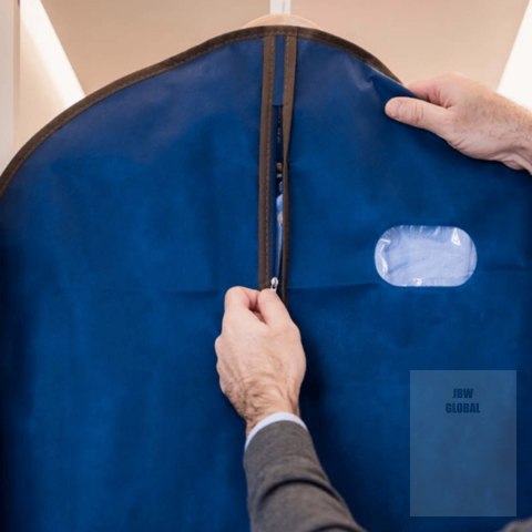 BLUE niebieski organizer na płaszcz 65x100cm Kamai Ordinett BLUE niebieski organizer na płaszcz 65x100cm Kamai Ordinett