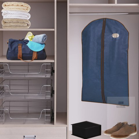 BLUE niebieski organizer na płaszcz 65x100cm Kamai Ordinett BLUE niebieski organizer na płaszcz 65x100cm Kamai Ordinett