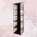 FLORAL w kwiaty wiszący organizer do szafy 5 przegród 30x30x120m Kamai Ordinett