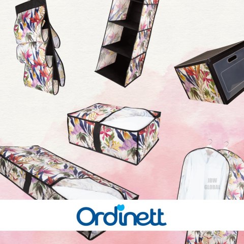FLORAL w kwiaty wiszący organizer do szafy 5 przegród 30x30x120m Kamai Ordinett FLORAL w kwiaty wiszący organizer do szafy 5 przegród 30x30x120m Kamai Ordinett