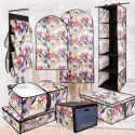 FLORAL w kwiaty wiszący organizer do szafy 5 przegród 30x30x120m Kamai Ordinett