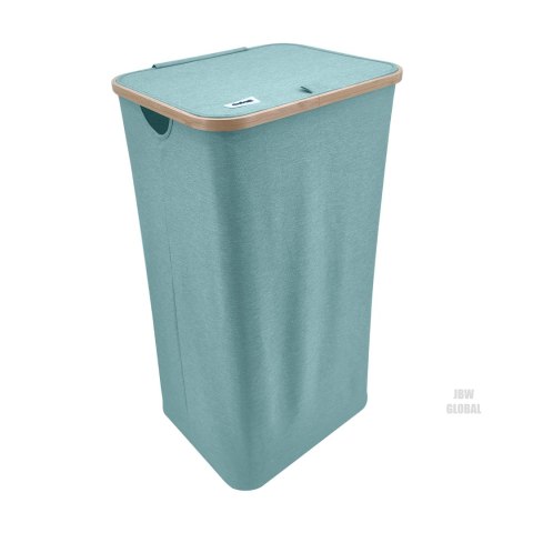 MINT kosz na pranie zielony, miętowy z pokrywą 40,5x33x74cm Kamai Ordinett MINT kosz na pranie zielony, miętowy z pokrywą 40,5x33x74cm Kamai Ordinett