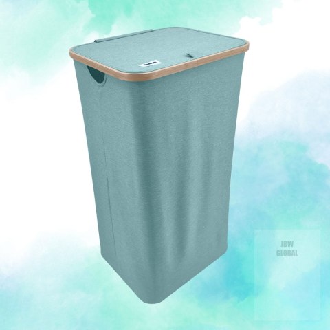 MINT kosz na pranie zielony, miętowy z pokrywą 40,5x33x74cm Kamai Ordinett MINT kosz na pranie zielony, miętowy z pokrywą 40,5x33x74cm Kamai Ordinett