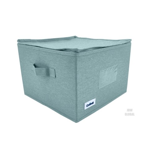 MINT zielony, ogranizer, pojemnik do szafy z uchwytami 30x30x21cm Kamai Ordinett MINT zielony, ogranizer, pojemnik do szafy z uchwytami 30x30x21cm Kamai Ordinett