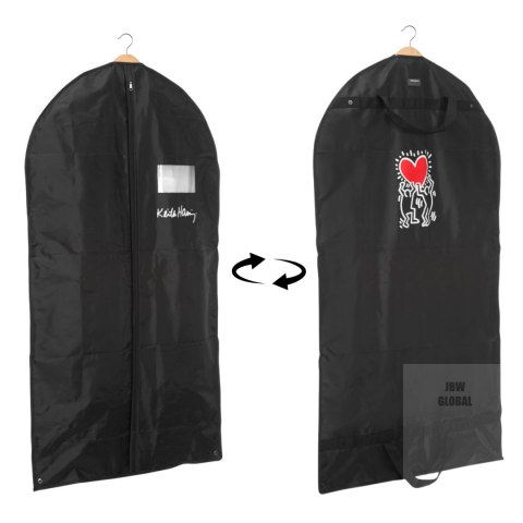 SERCE czarny organizer na płaszcz 60x100cm Kamai Ordinett SERCE czarny organizer na płaszcz 60x100cm Kamai Ordinett