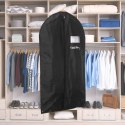 SERCE czarny organizer na płaszcz 60x100cm Kamai Ordinett