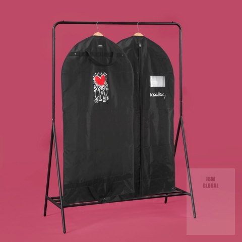 SERCE czarny organizer na płaszcz 60x100cm Kamai Ordinett SERCE czarny organizer na płaszcz 60x100cm Kamai Ordinett