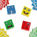 Klocki kreatywne montessori wyzwania zmieniające twarz emocje