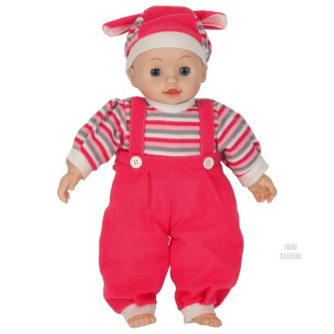 Lalka Maja bobas z dźwiękiem różowa 40cm Lalka Maja bobas z dźwiękiem różowa 40cm