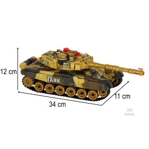 Czołgi zdalnie sterowane na pilota RC War Tank 9993 2,4GHz zestaw 2 sztuk Czołgi zdalnie sterowane na pilota RC War Tank 9993 2,4GHz zestaw 2 sztuk