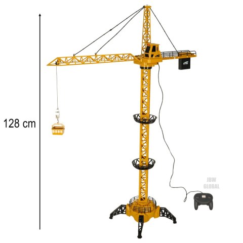 Dźwig Żuraw RC z hakiem 4CH 128cm Dźwig Żuraw RC z hakiem 4CH 128cm