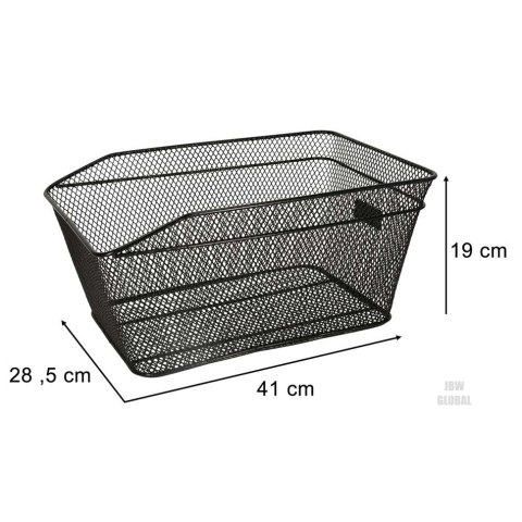 Koszyk rowerowy RALLEX na bagażnik kosz tylny metalowy 25kg Kik Sp. z o. o. Sp. k. Koszyk rowerowy RALLEX na bagażnik kosz tylny metalowy 25kg Kik Sp. z o. o. Sp. k.