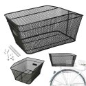 Koszyk rowerowy RALLEX na bagażnik kosz tylny metalowy 25kg Kik Sp. z o. o. Sp. k.