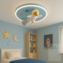 Lampa LED sufitowa plafon do pokoju dziecięcego ściemniana LUMELA + pilot astronauta Kik Sp. z o. o. Sp. k.