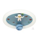 Lampa LED sufitowa plafon do pokoju dziecięcego ściemniana LUMELA + pilot astronauta Kik Sp. z o. o. Sp. k.