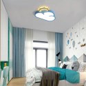 Lampa LED sufitowa plafon do pokoju dziecięcego ściemniana LUMELA + pilot chmurka niebieska Kik Sp. z o. o. Sp. k.
