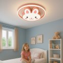 Lampa LED sufitowa plafon do pokoju dziecięcego ściemniana LUMELA + pilot króliczek Kik Sp. z o. o. Sp. k.