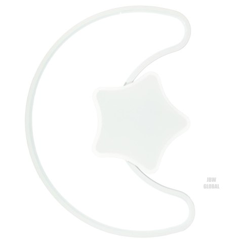 Lampa LED sufitowa plafon do pokoju dziecięcego ściemniana LUMELA + pilot księżyc biała Kik Sp. z o. o. Sp. k. Lampa LED sufitowa plafon do pokoju dziecięcego ściemniana LUMELA + pilot księżyc biała Kik Sp. z o. o. Sp. k.