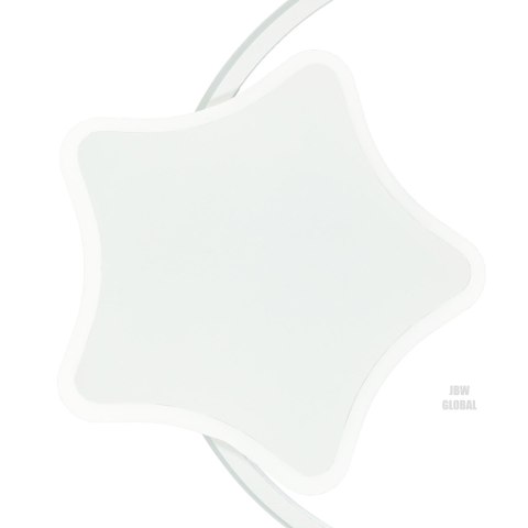 Lampa LED sufitowa plafon do pokoju dziecięcego ściemniana LUMELA + pilot księżyc biała Kik Sp. z o. o. Sp. k. Lampa LED sufitowa plafon do pokoju dziecięcego ściemniana LUMELA + pilot księżyc biała Kik Sp. z o. o. Sp. k.