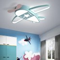 Lampa LED sufitowa plafon do pokoju dziecięcego ściemniana LUMELA + pilot samolot Kik Sp. z o. o. Sp. k.