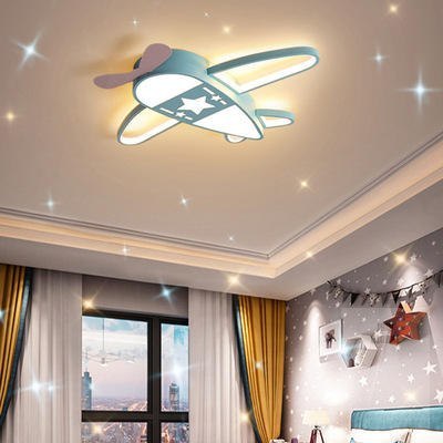 Lampa LED sufitowa plafon do pokoju dziecięcego ściemniana LUMELA + pilot samolot Kik Sp. z o. o. Sp. k. Lampa LED sufitowa plafon do pokoju dziecięcego ściemniana LUMELA + pilot samolot Kik Sp. z o. o. Sp. k.