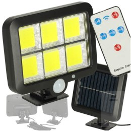 Lampa solarna czujnik ruchu i zmierzchu 120 LED