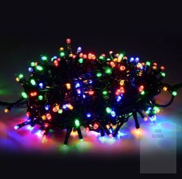 Lampki LED łańcuch świetlny świąteczne choinkowe 10m 100LED multikolor 8 trybów świecenia Kik Sp. z o. o. Sp. k.