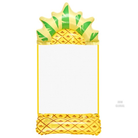 Materac dmuchany plażowy hamak wodny leżak fotel krzesło do pływania basenu ananas Kik Sp. z o. o. Sp. k. Materac dmuchany plażowy hamak wodny leżak fotel krzesło do pływania basenu ananas Kik Sp. z o. o. Sp. k.